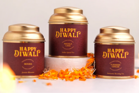 Diwali Tea Tins: Celebrating Tradition and Togetherness with Ahista Tea