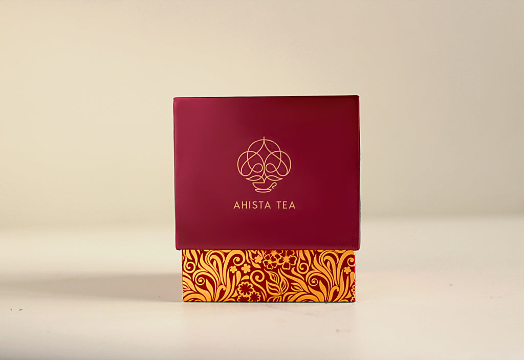 Arabian Nights moroccan mint green tea packaging luxury premium loose leaf india